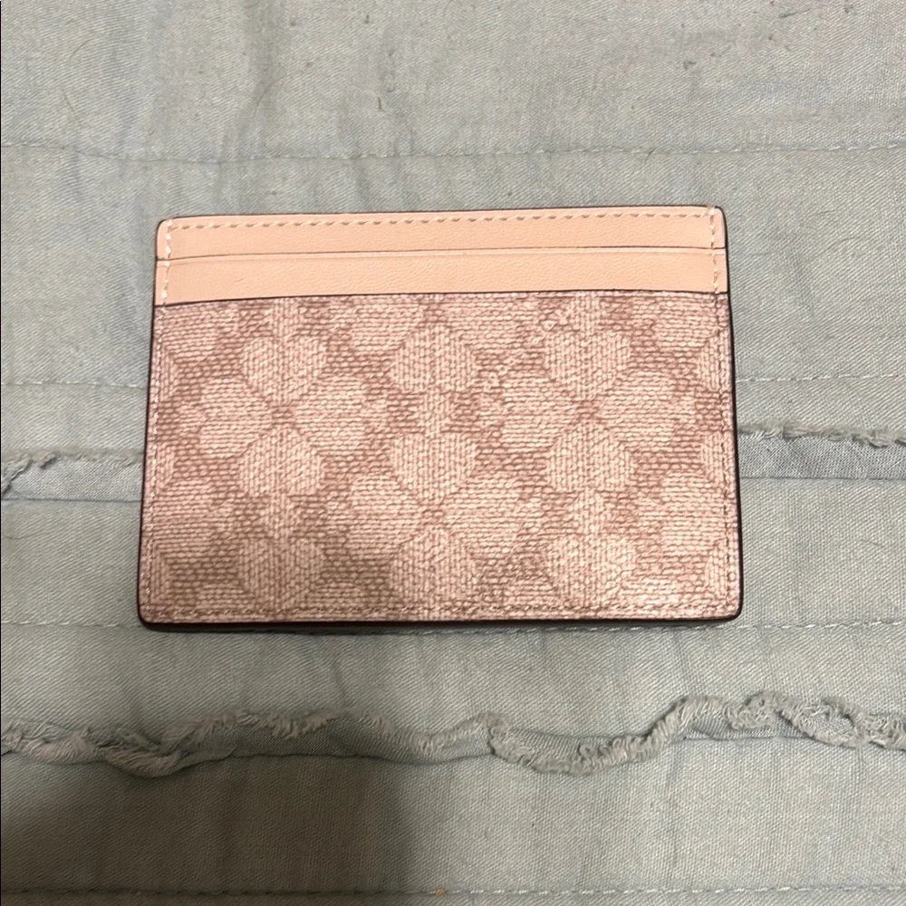 Kate Spade Blush and Beige Card Holder - Picture 3 of 3